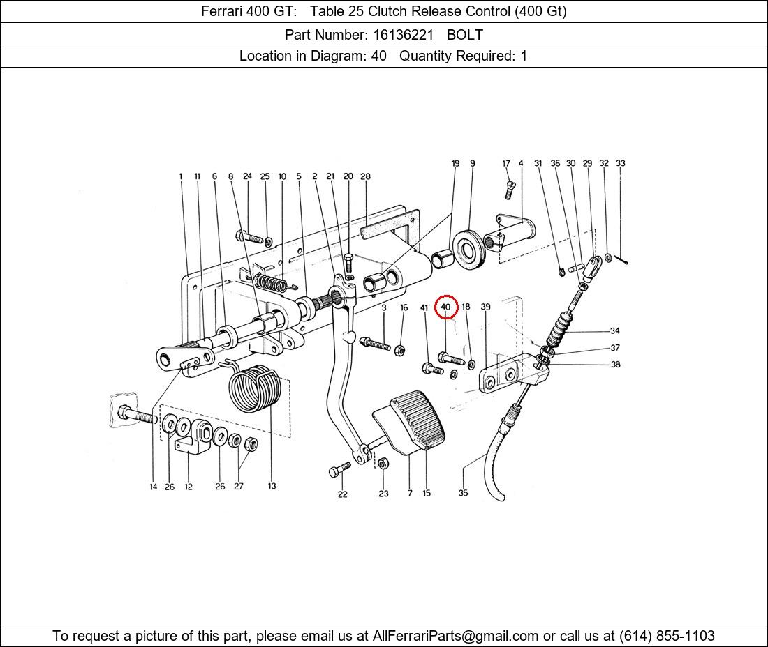 Ferrari Part 16136221