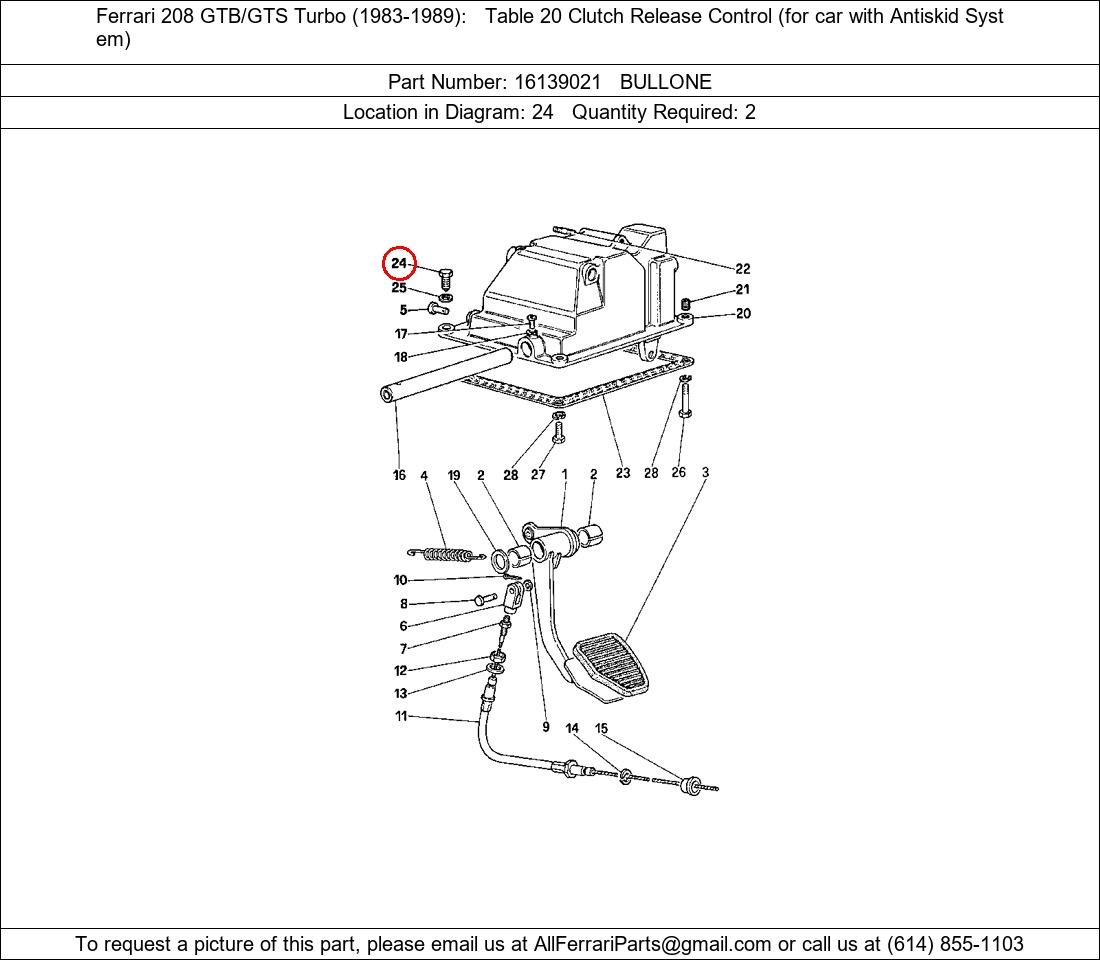 Ferrari Part 16139021
