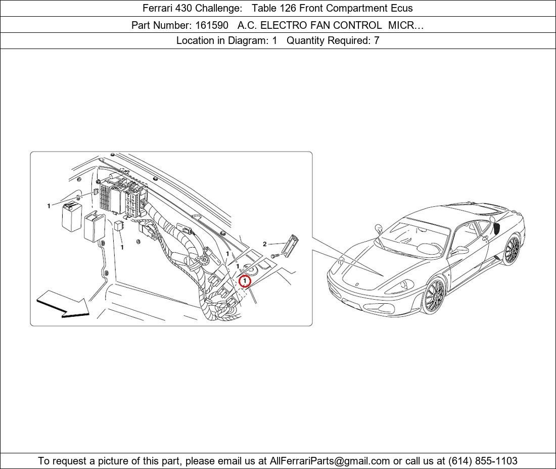 Ferrari Part 161590