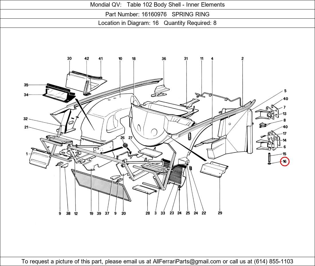 Ferrari Part 16160976