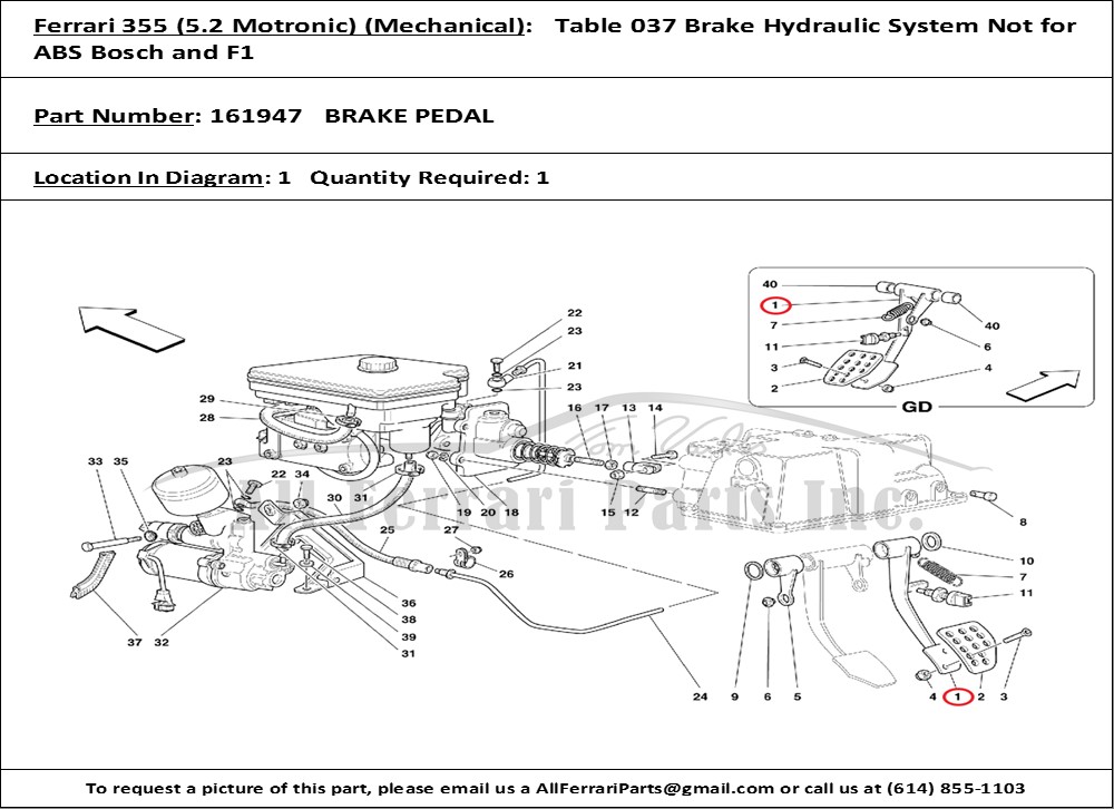 Ferrari Part 161947