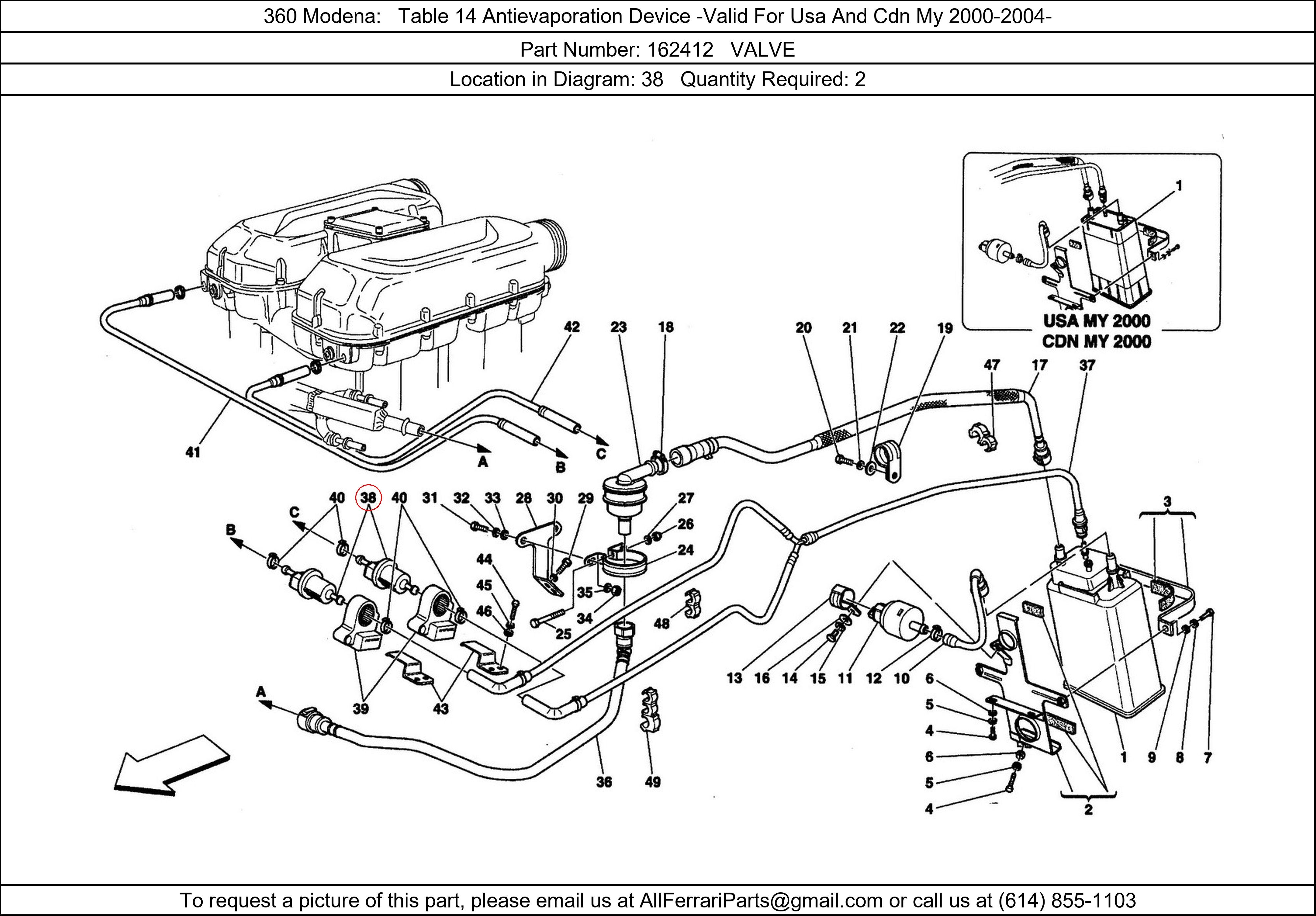 Ferrari Part 162412