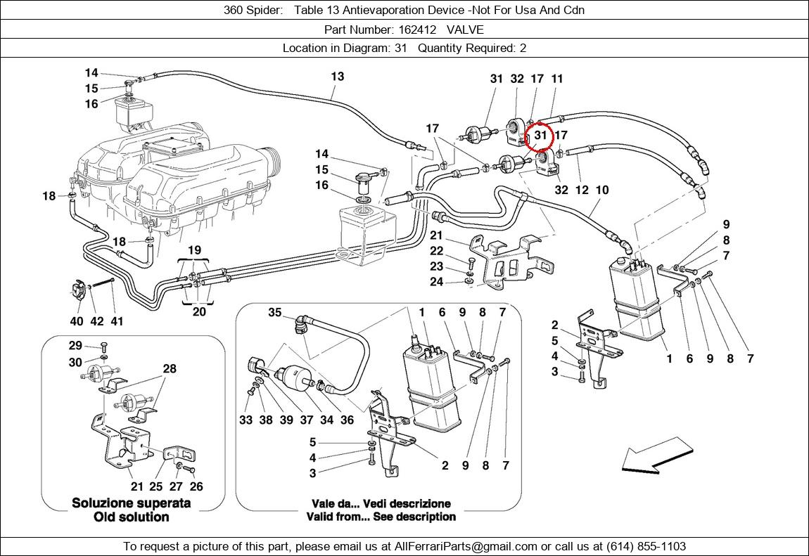 Ferrari Part 162412