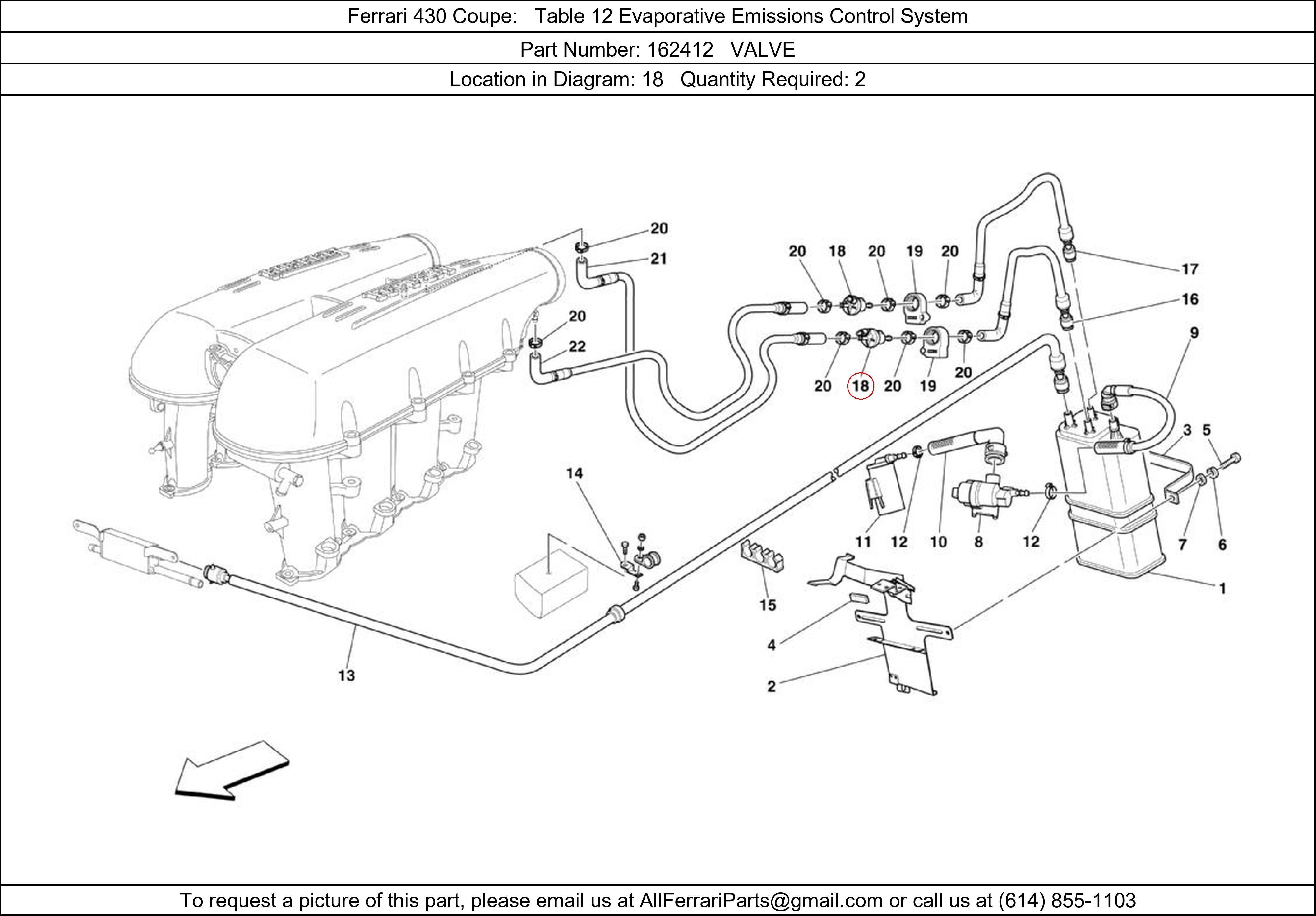 Ferrari Part 162412