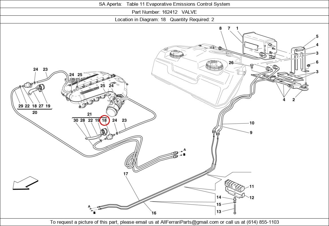 Ferrari Part 162412