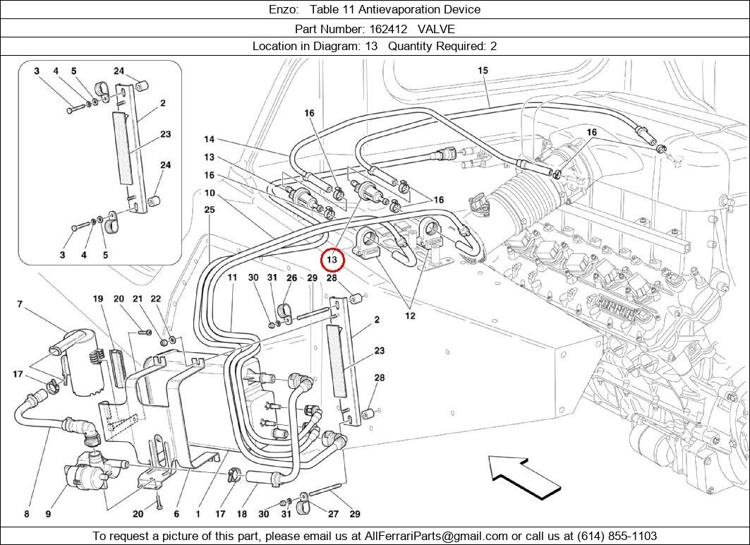 Ferrari Part 162412