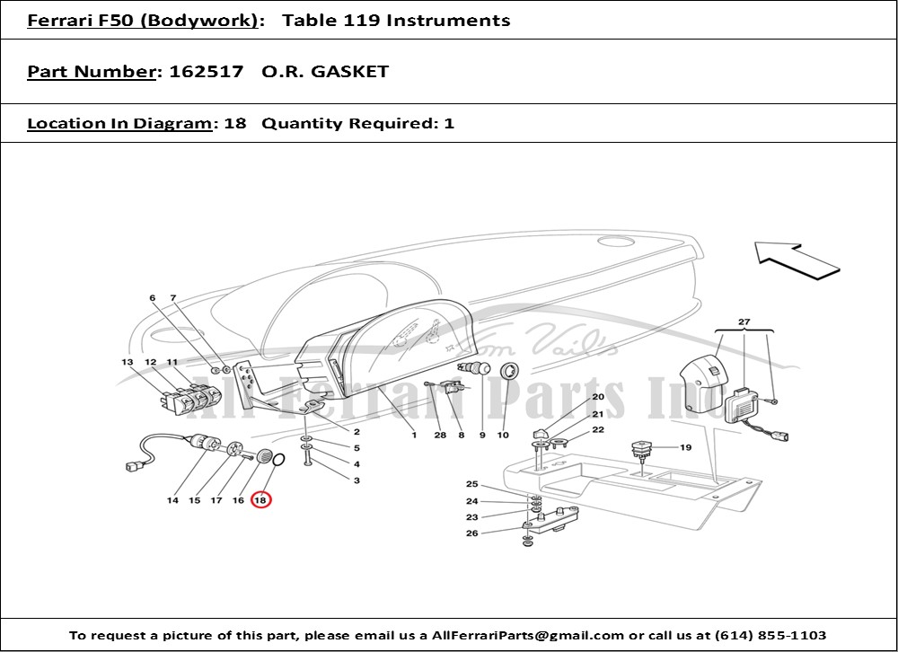 Ferrari Part 162517