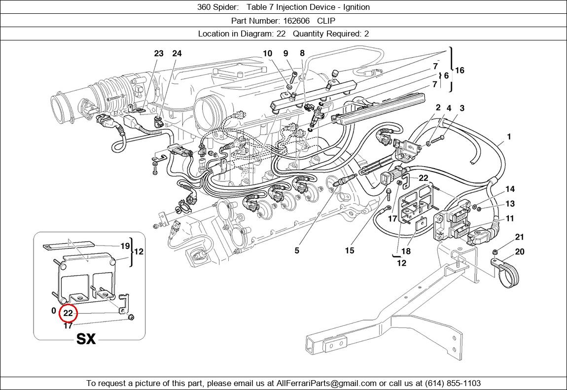 Ferrari Part 162606