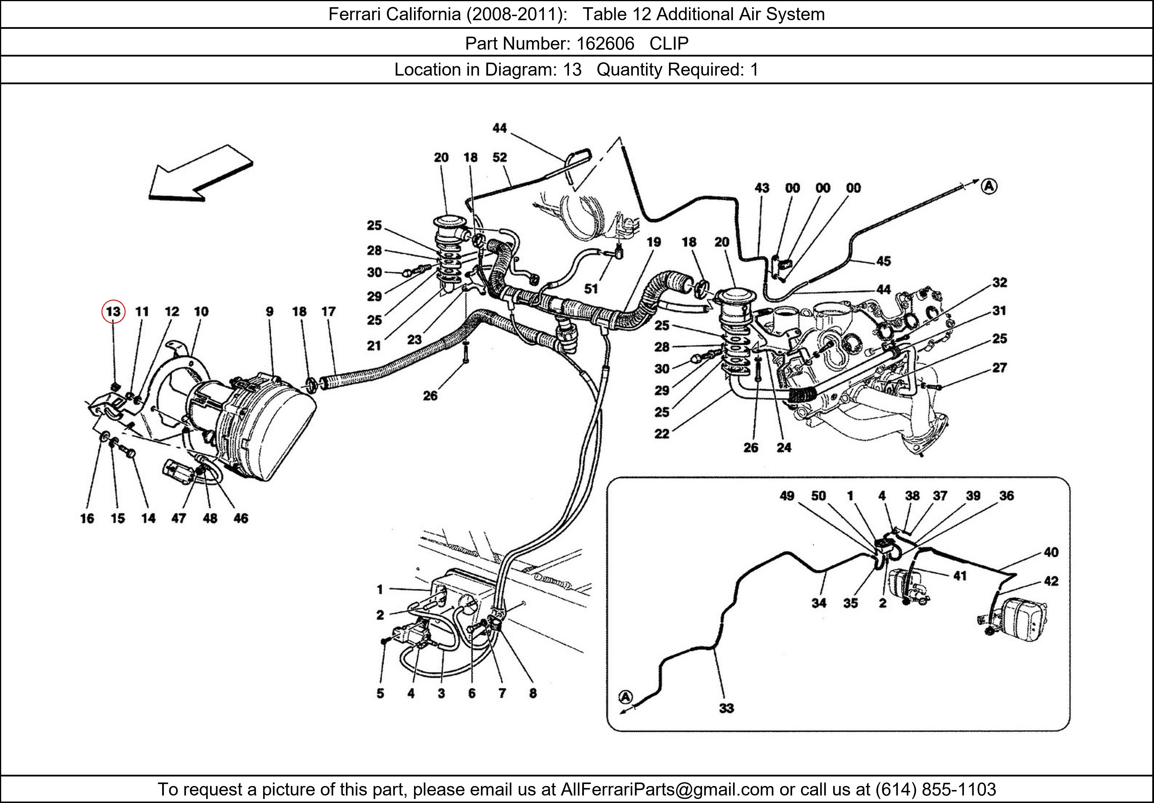 Ferrari Part 162606