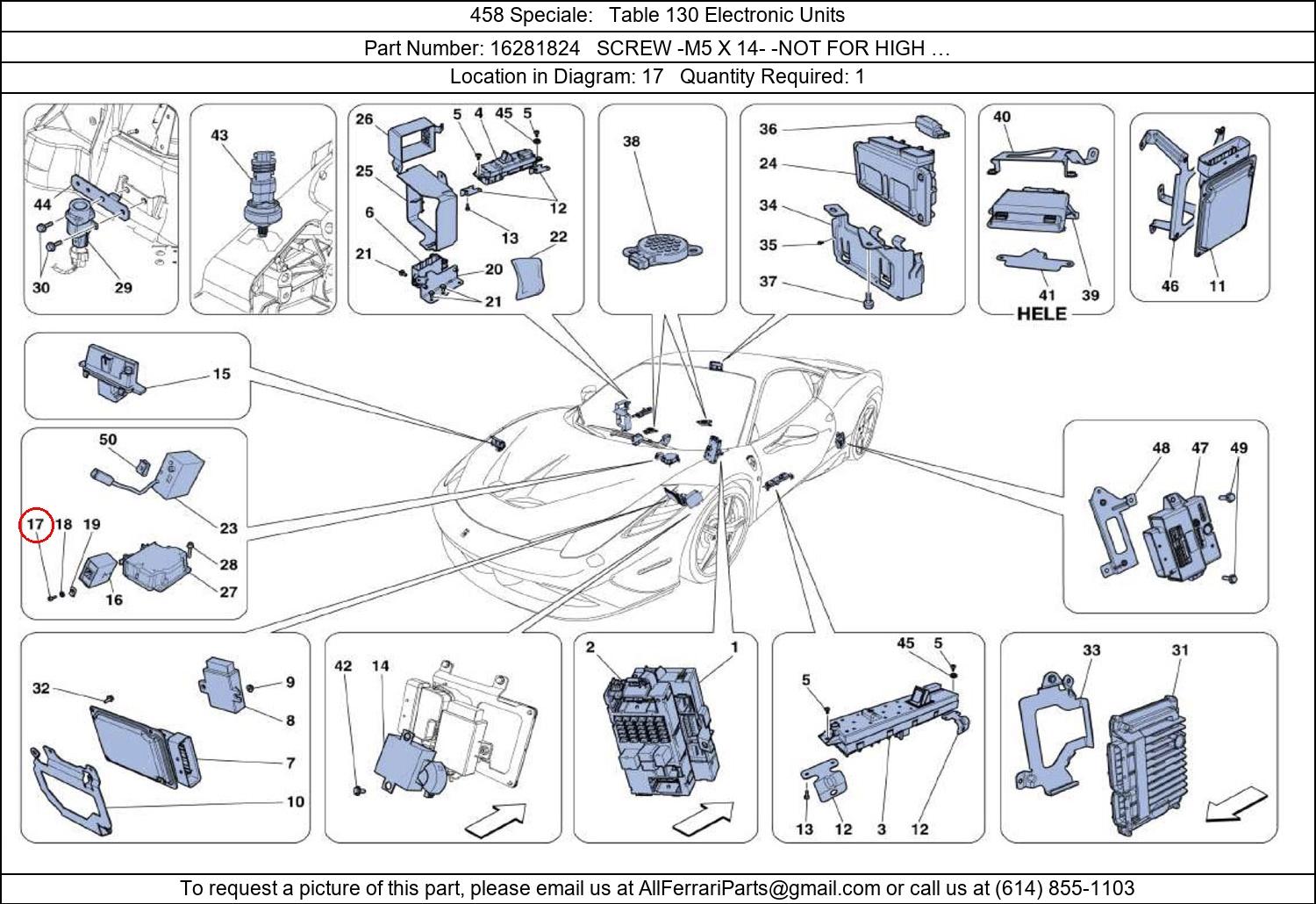 Ferrari Part 16281824