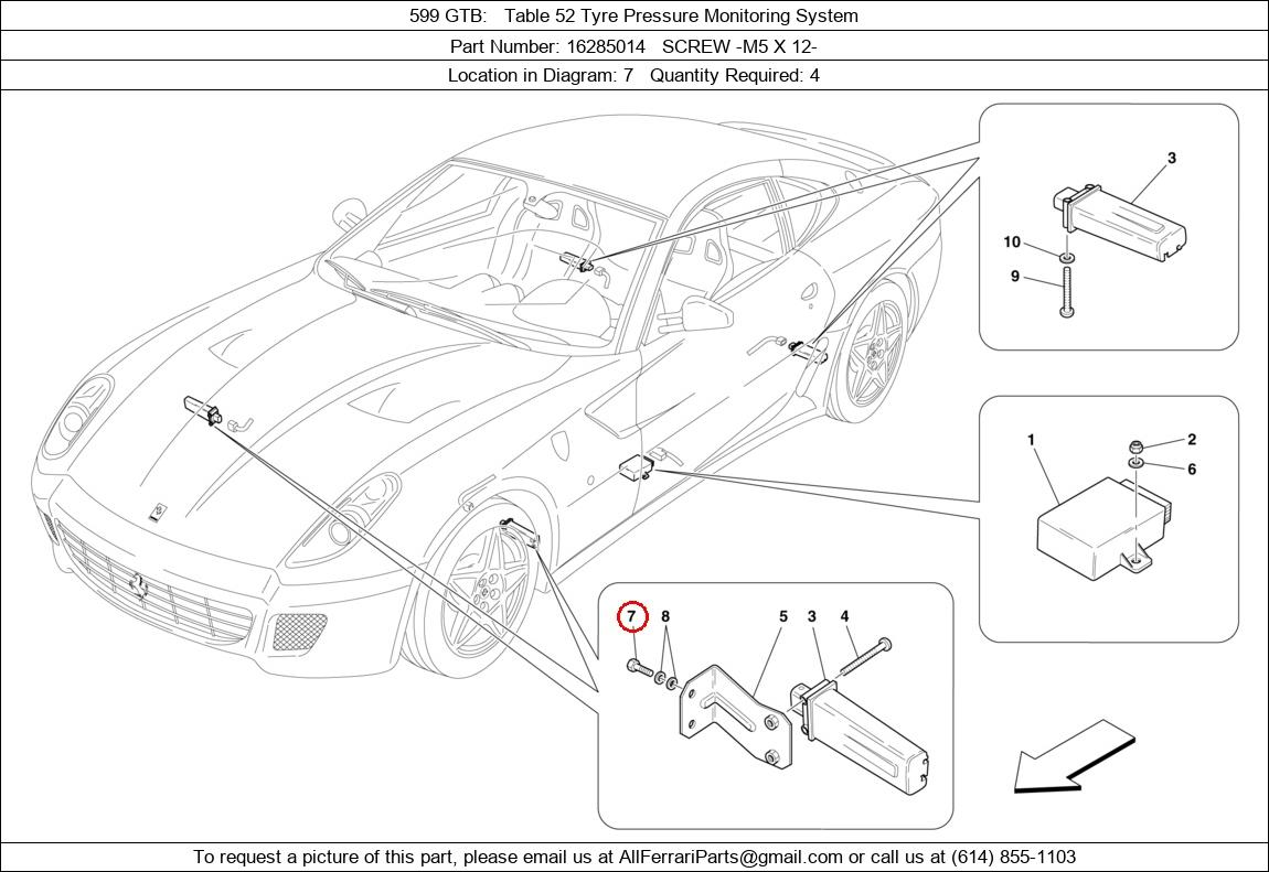 Ferrari Part 16285014