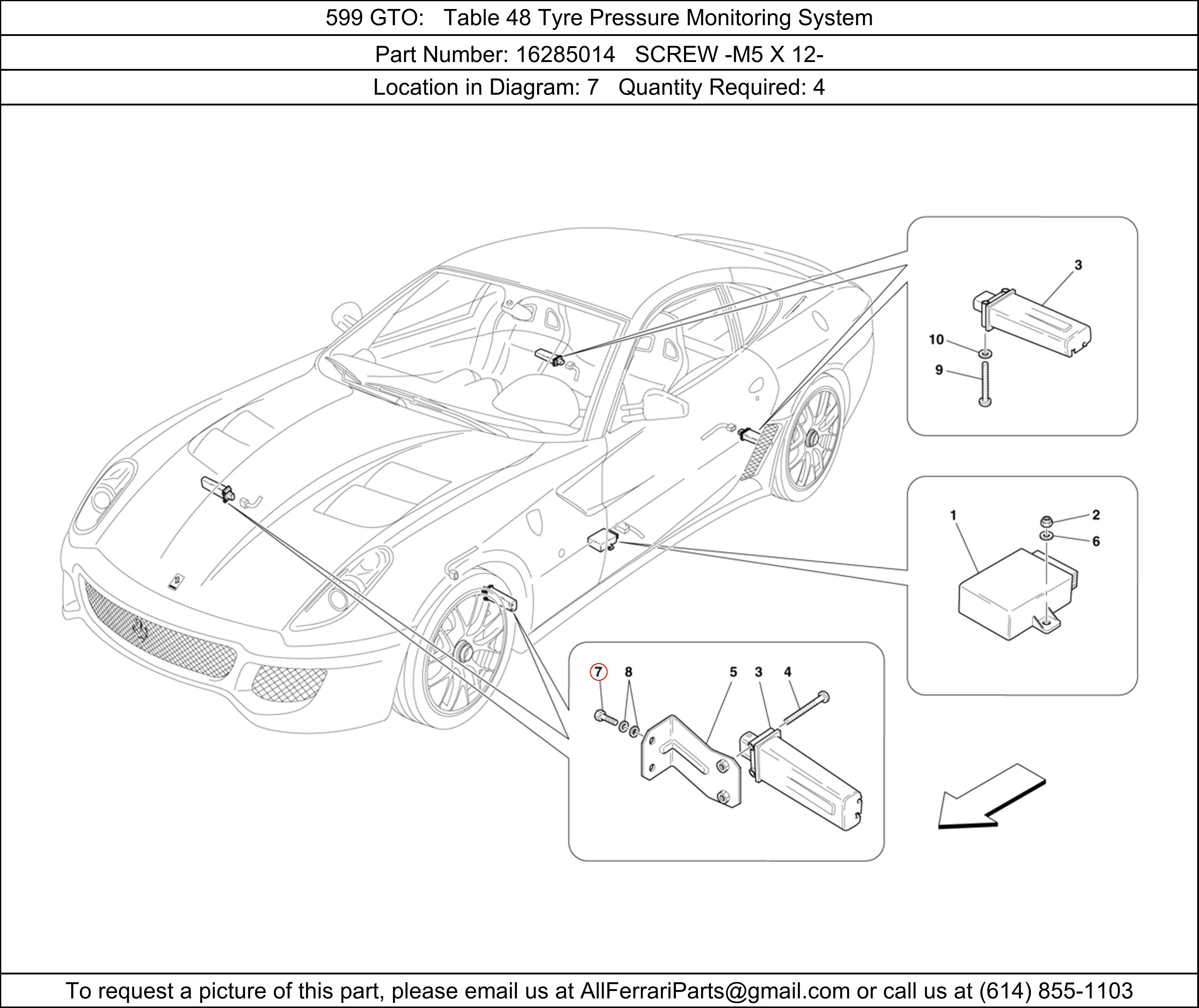 Ferrari Part 16285014