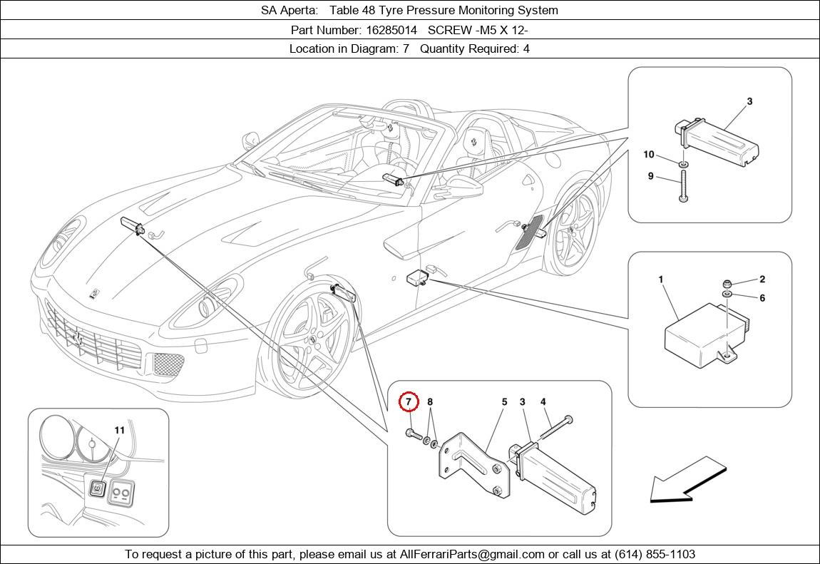 Ferrari Part 16285014