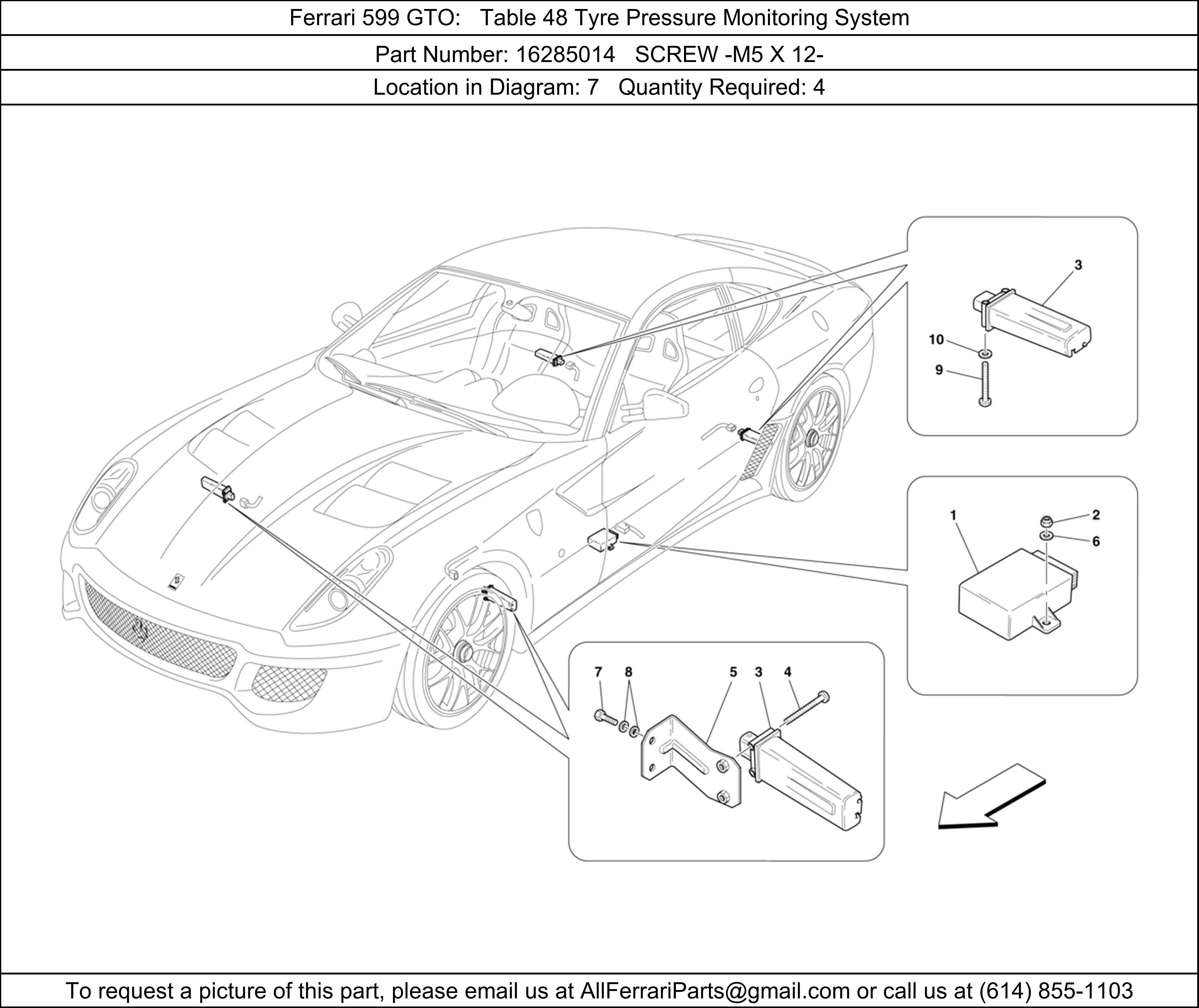 Ferrari Part 16285014