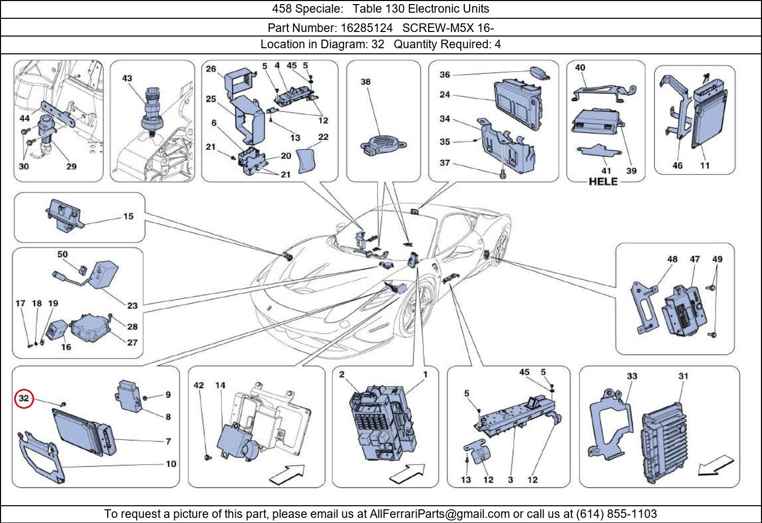 Ferrari Part 16285124