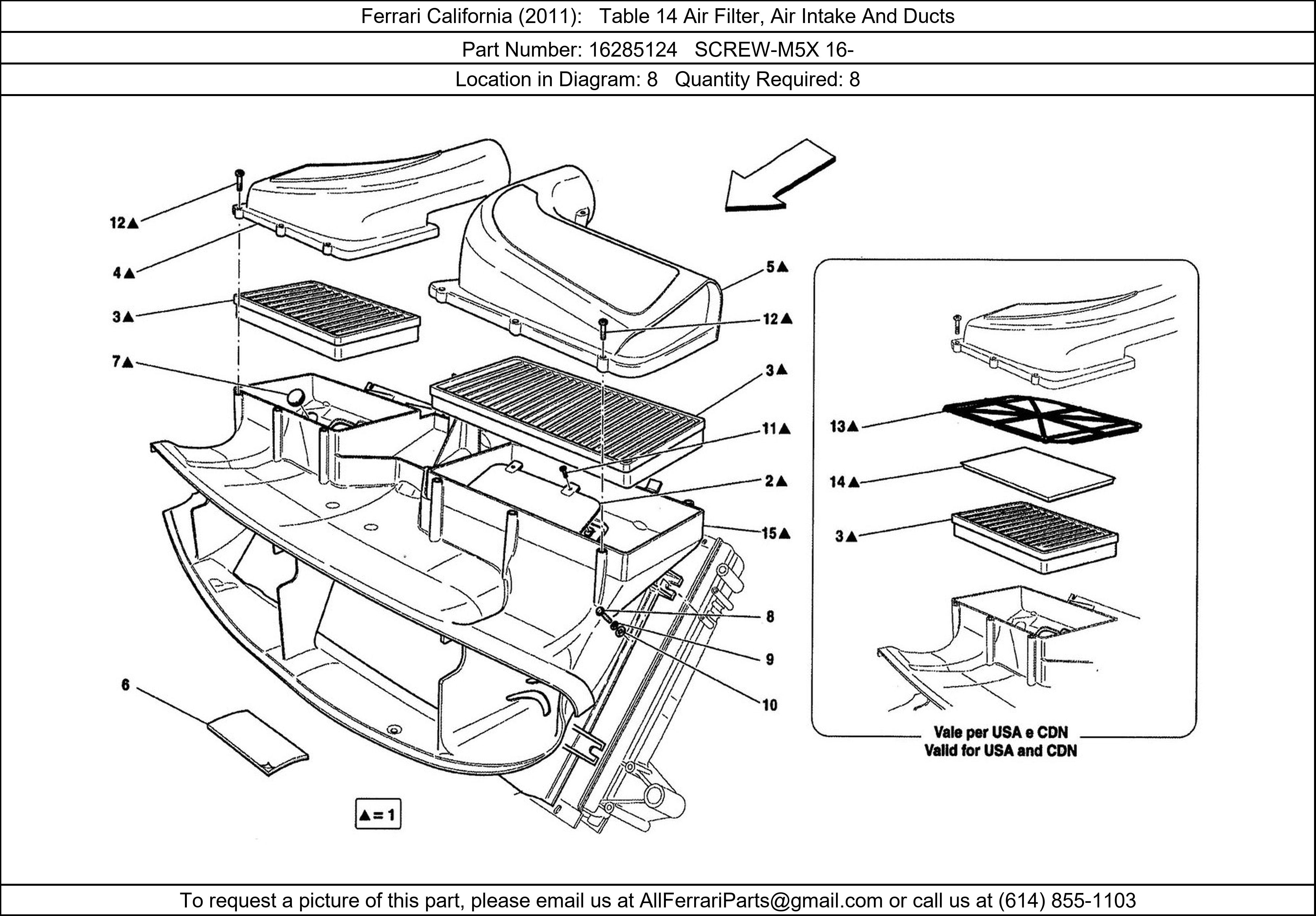 Ferrari Part 16285124