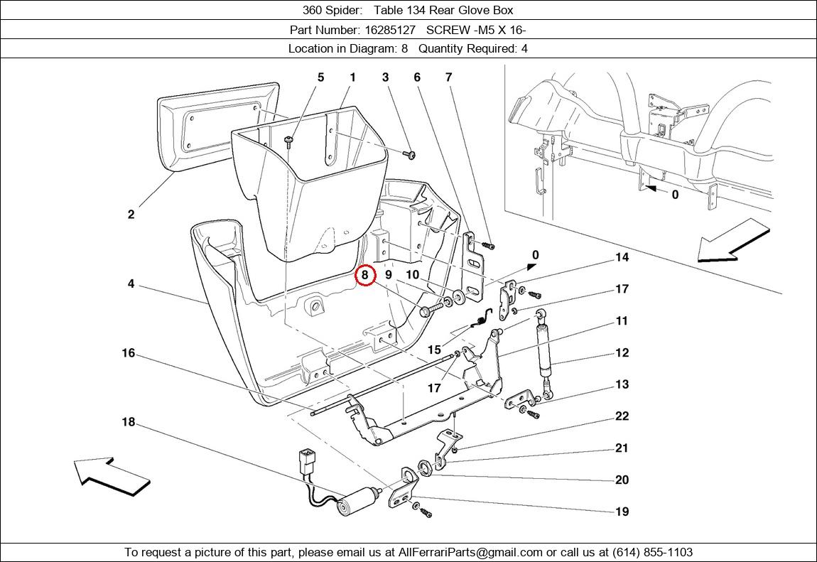 Ferrari Part 16285127