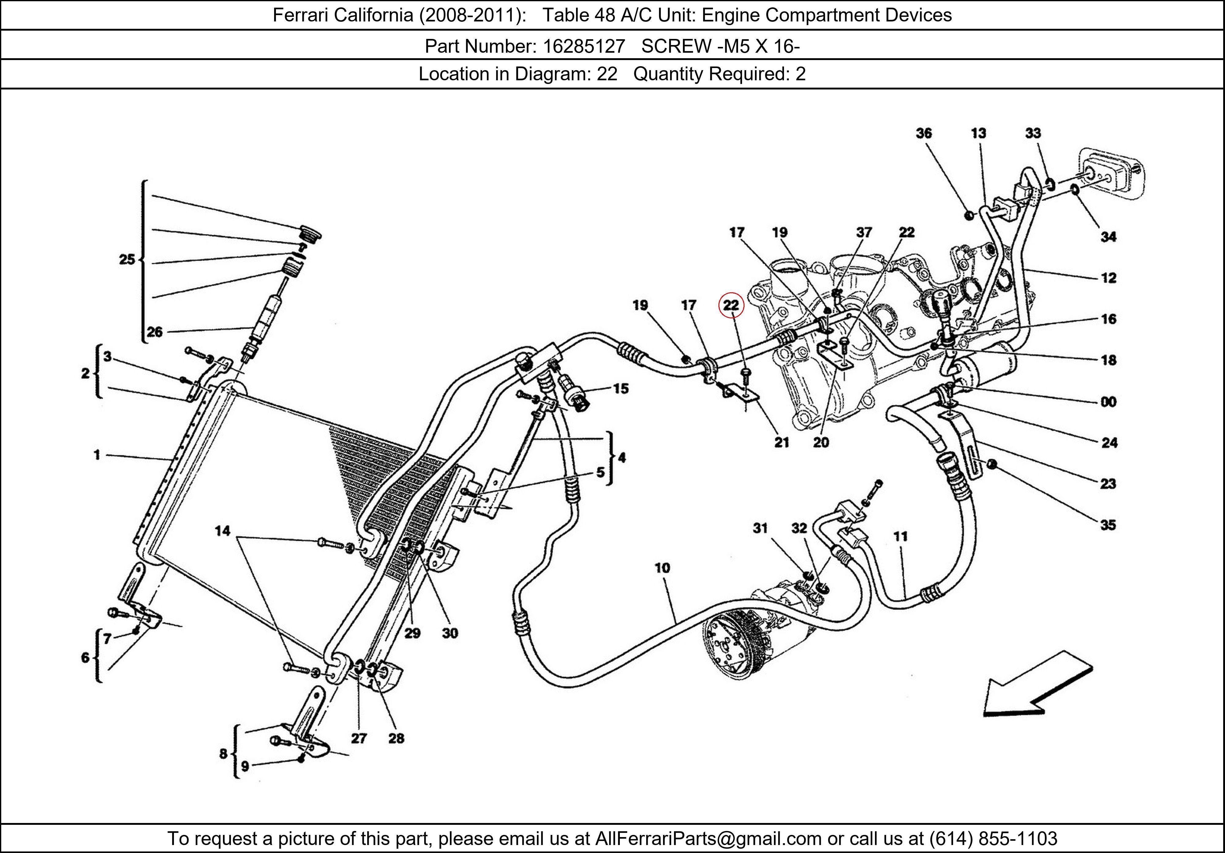 Ferrari Part 16285127