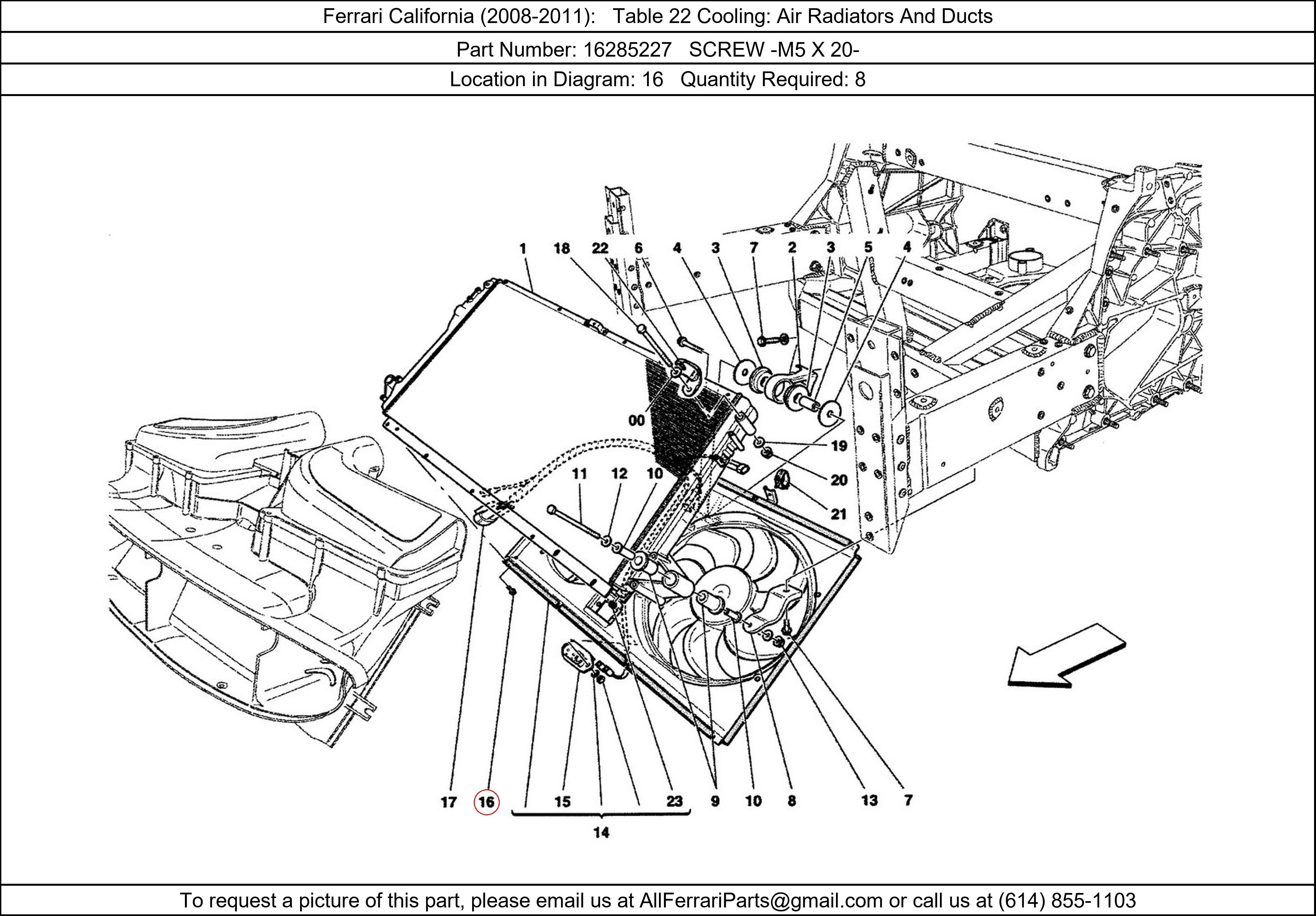 Ferrari Part 16285227