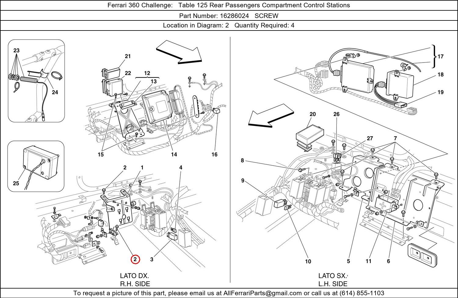 Ferrari Part 16286024