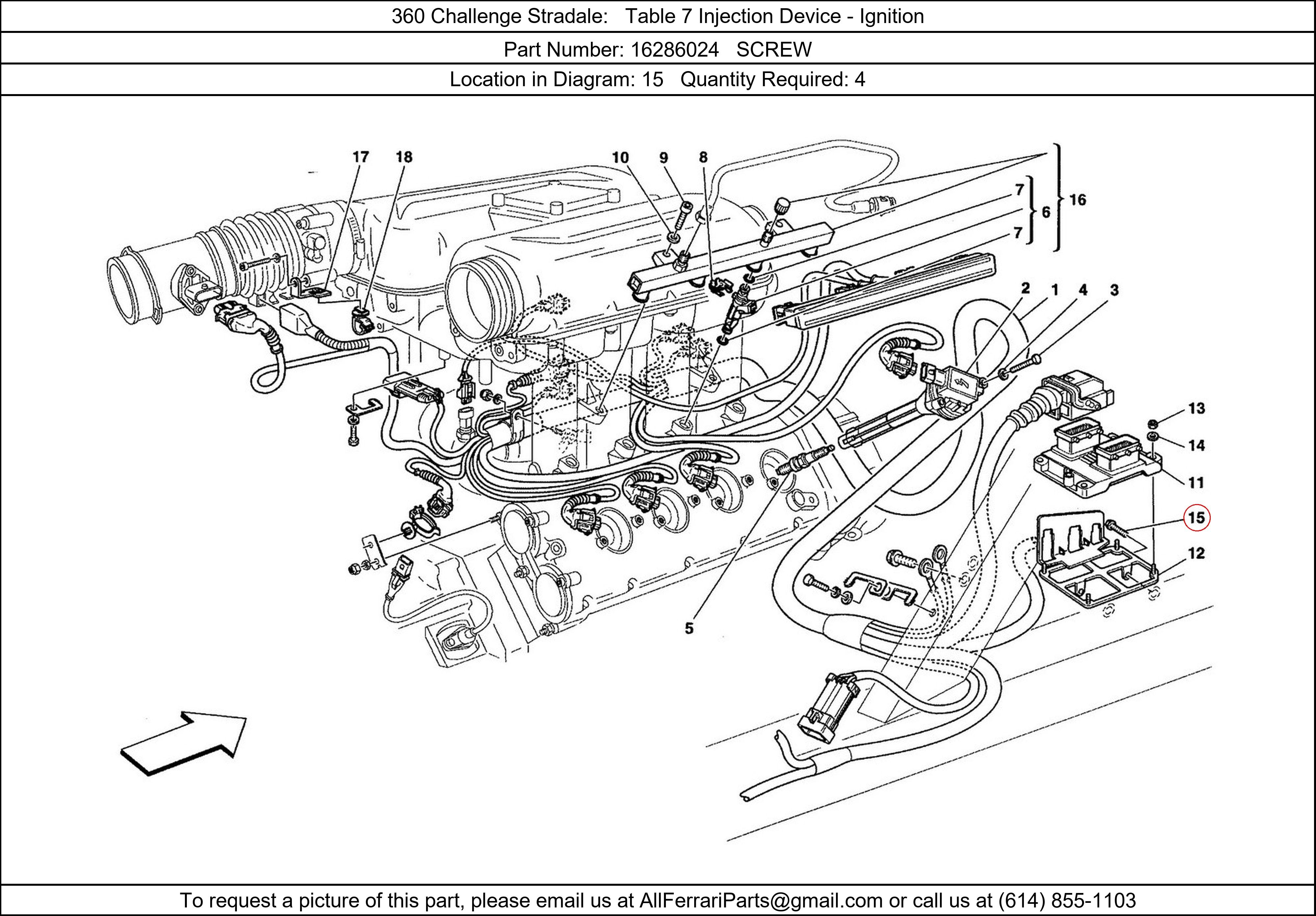 Ferrari Part 16286024