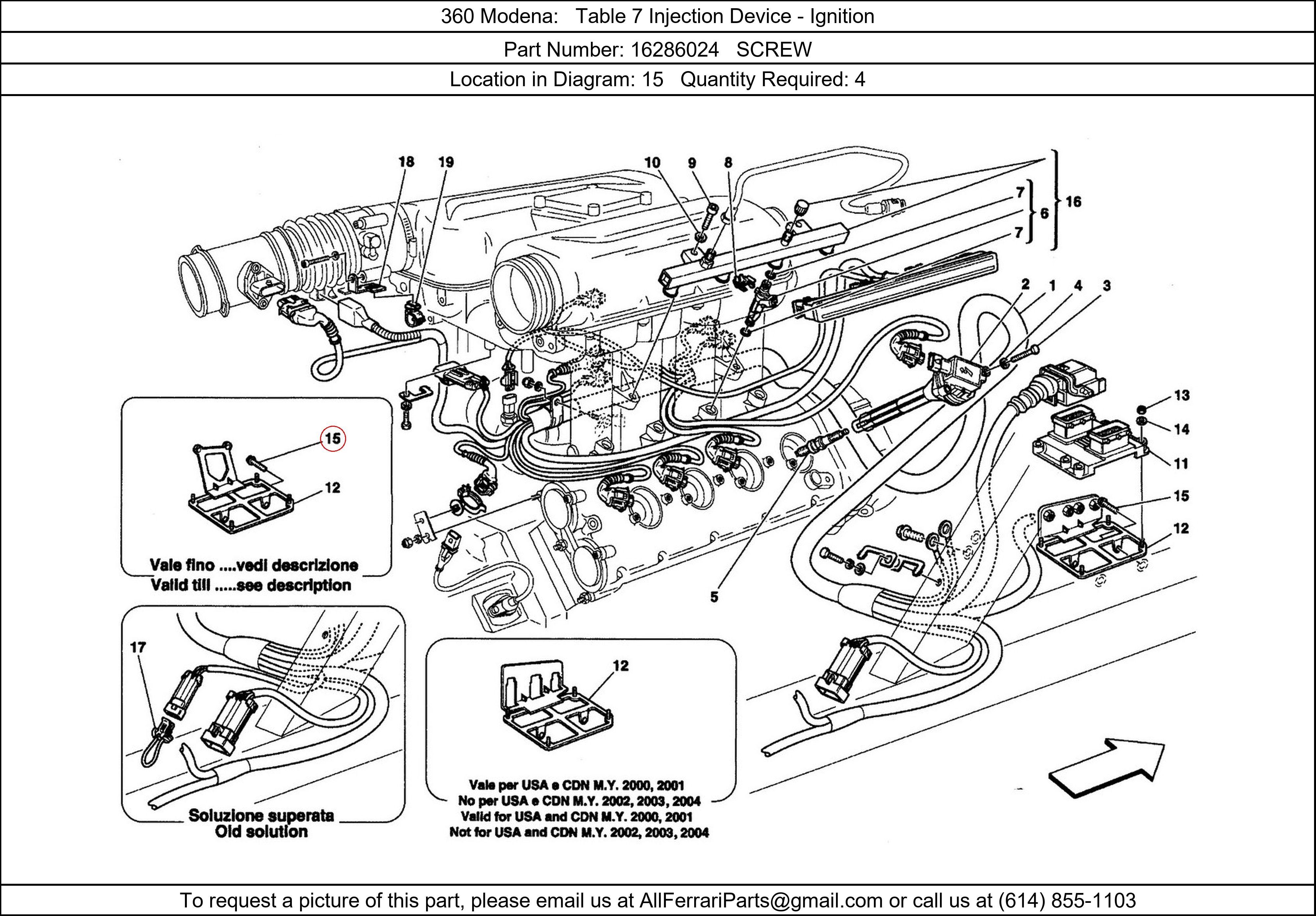 Ferrari Part 16286024