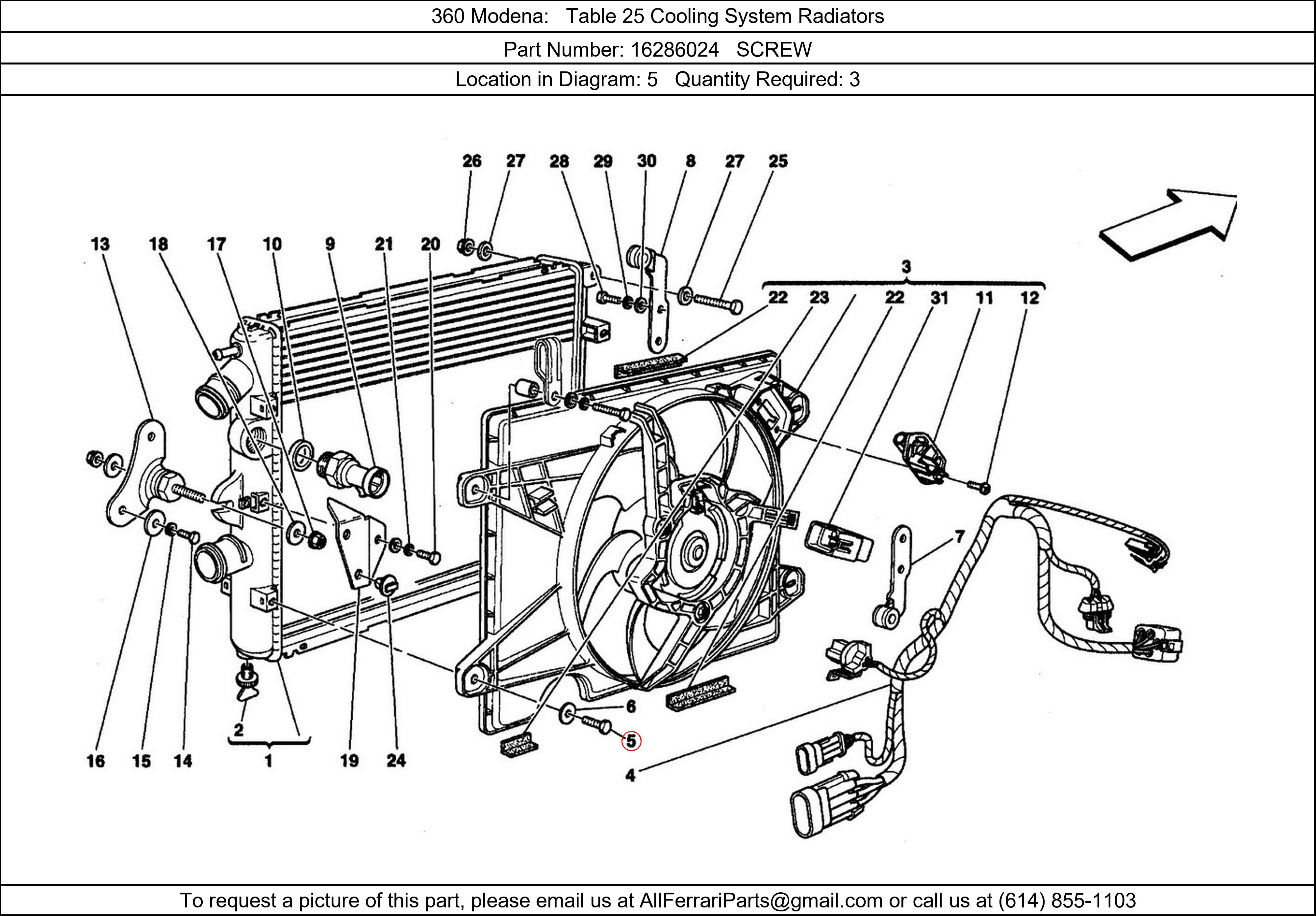 Ferrari Part 16286024