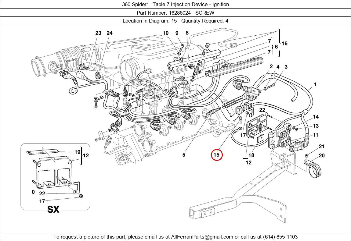 Ferrari Part 16286024