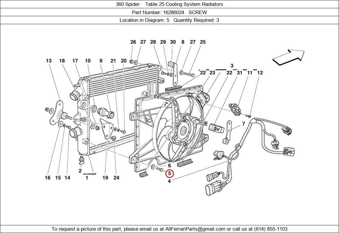 Ferrari Part 16286024