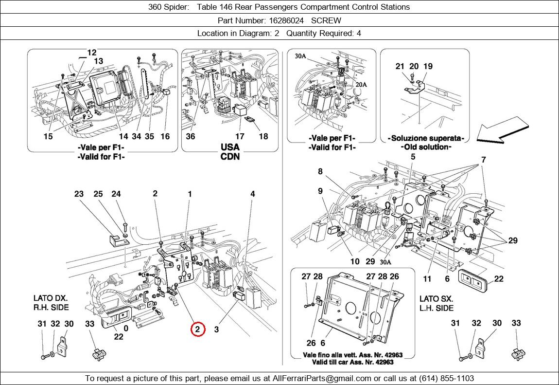 Ferrari Part 16286024