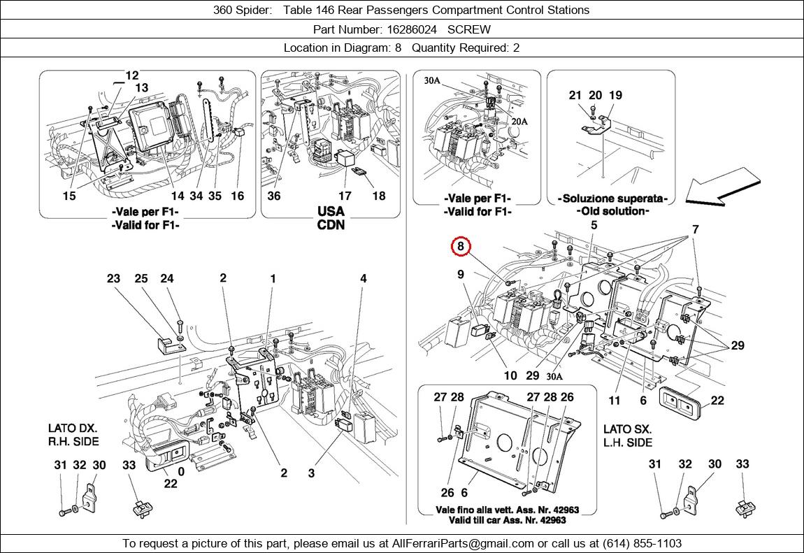 Ferrari Part 16286024