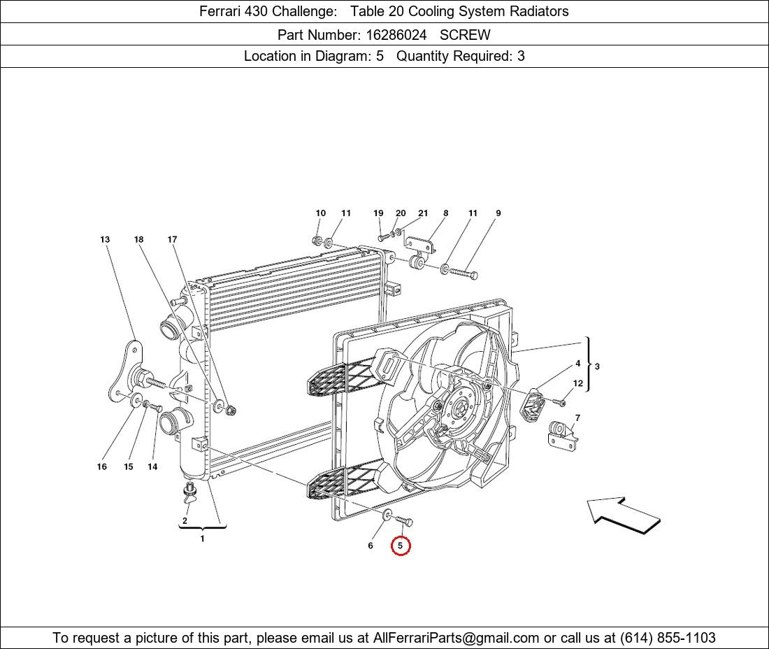 Ferrari Part 16286024