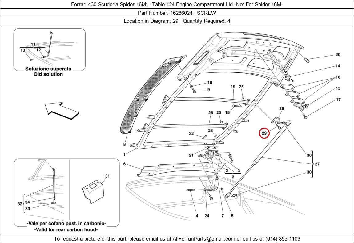 Ferrari Part 16286024