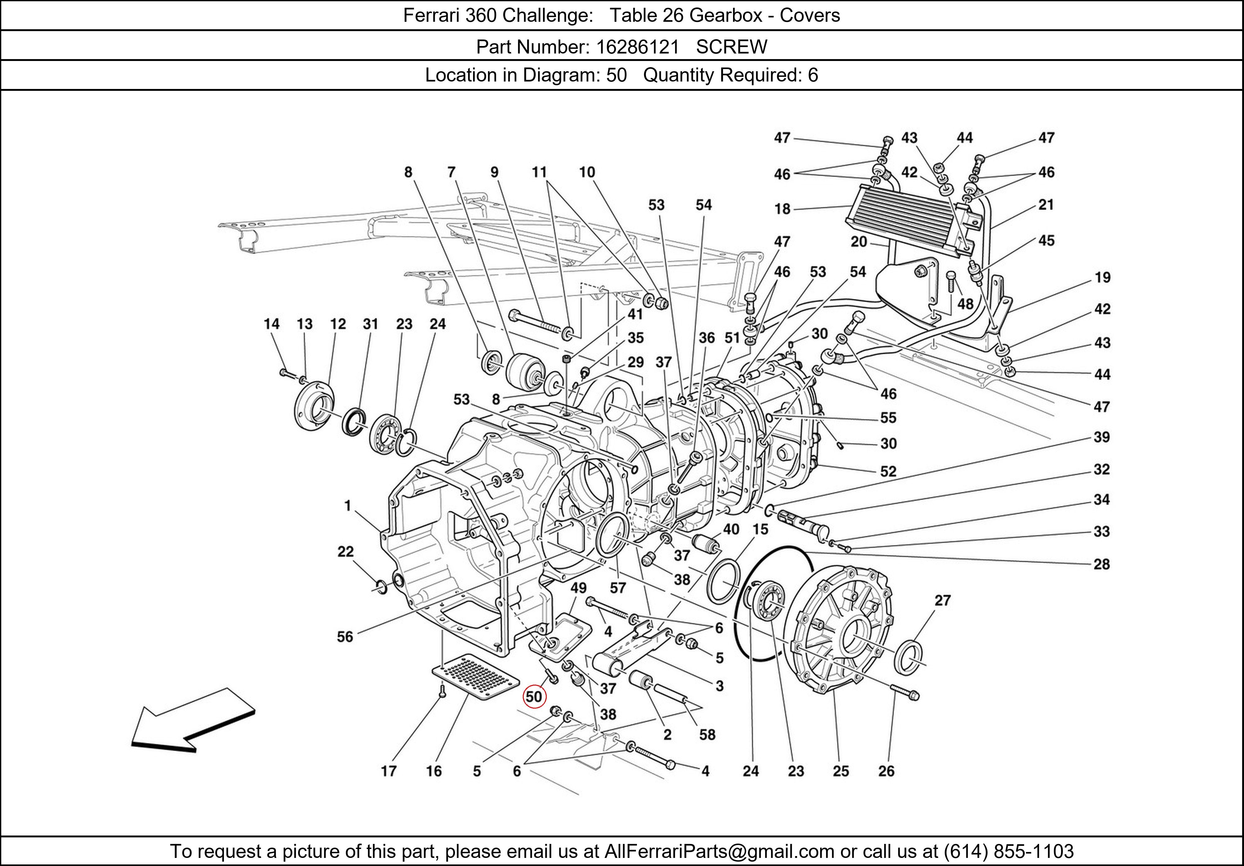 Ferrari Part 16286121