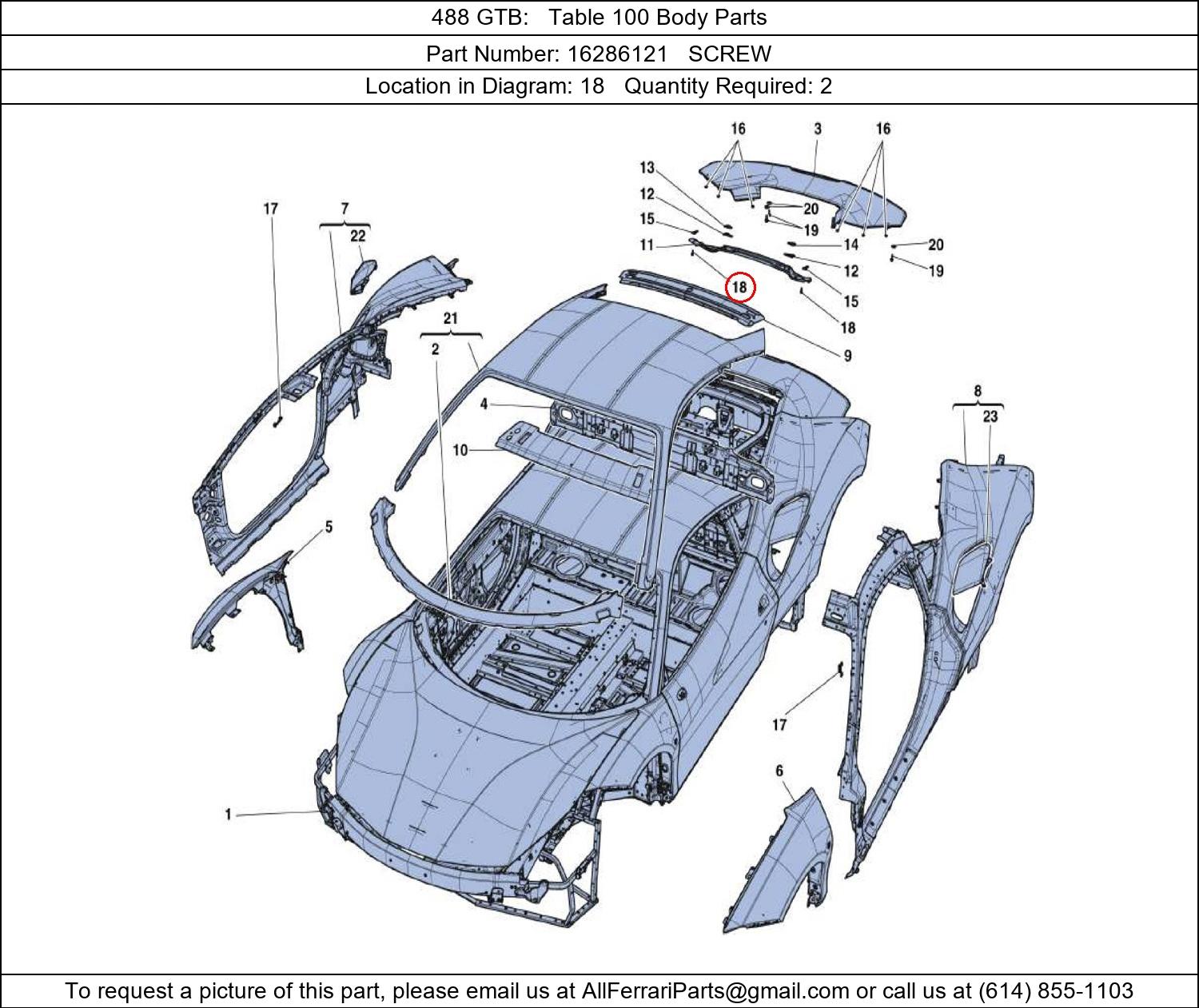 Ferrari Part 16286121