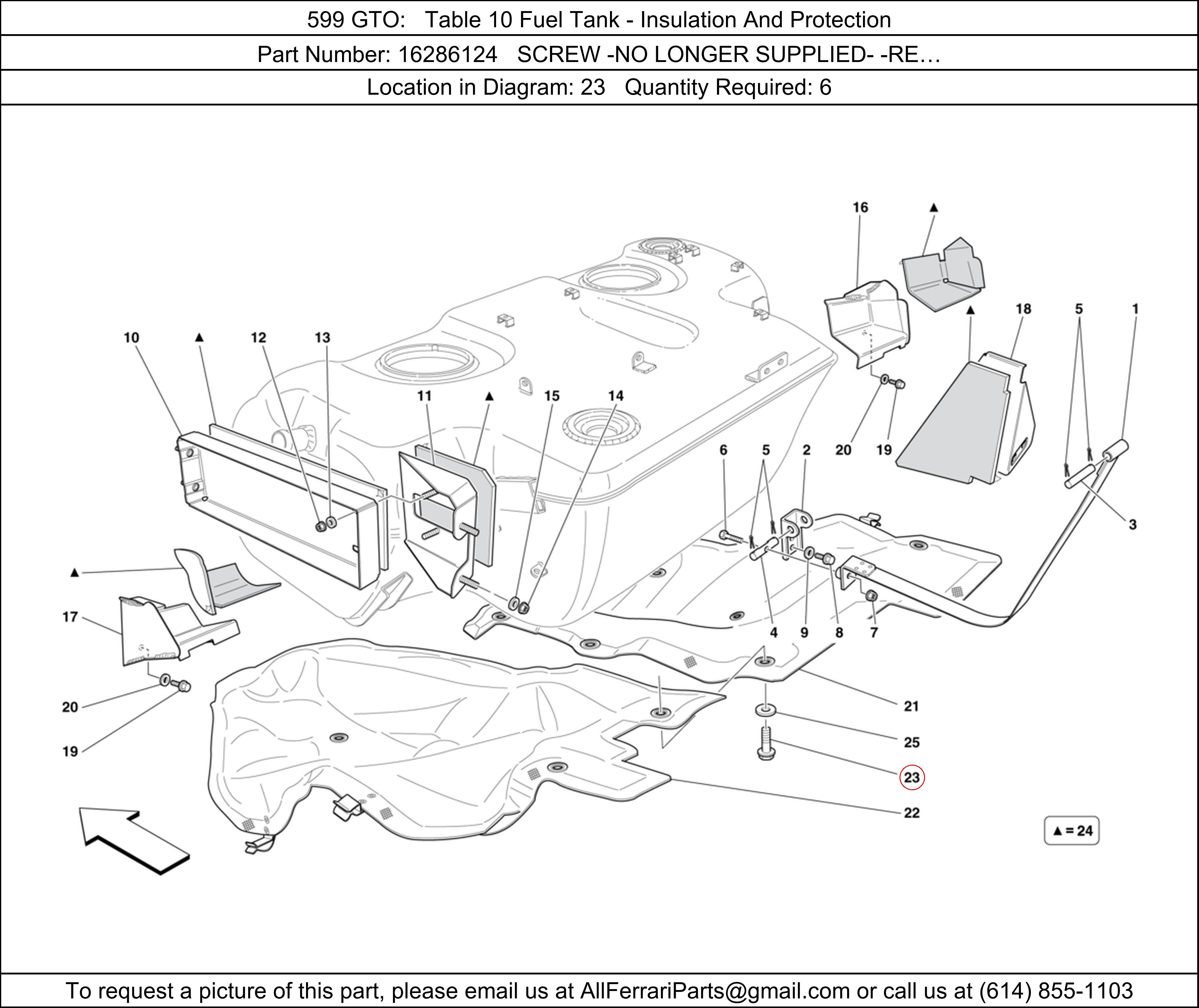 Ferrari Part 16286124