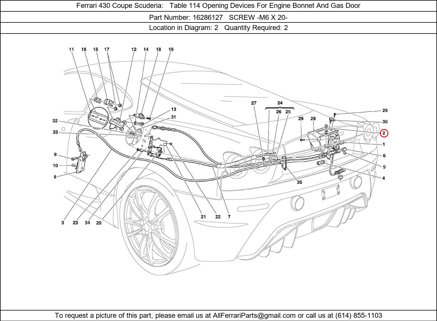 Ferrari Part 16286127