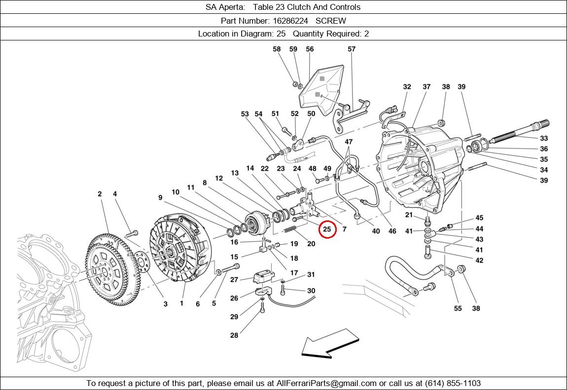 Ferrari Part 16286224