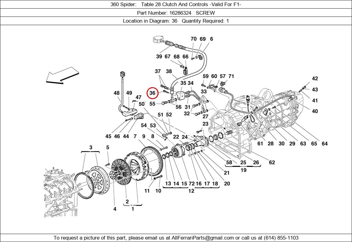 Ferrari Part 16286324