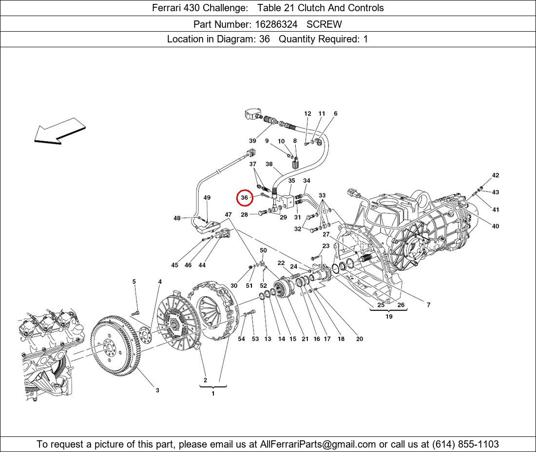 Ferrari Part 16286324