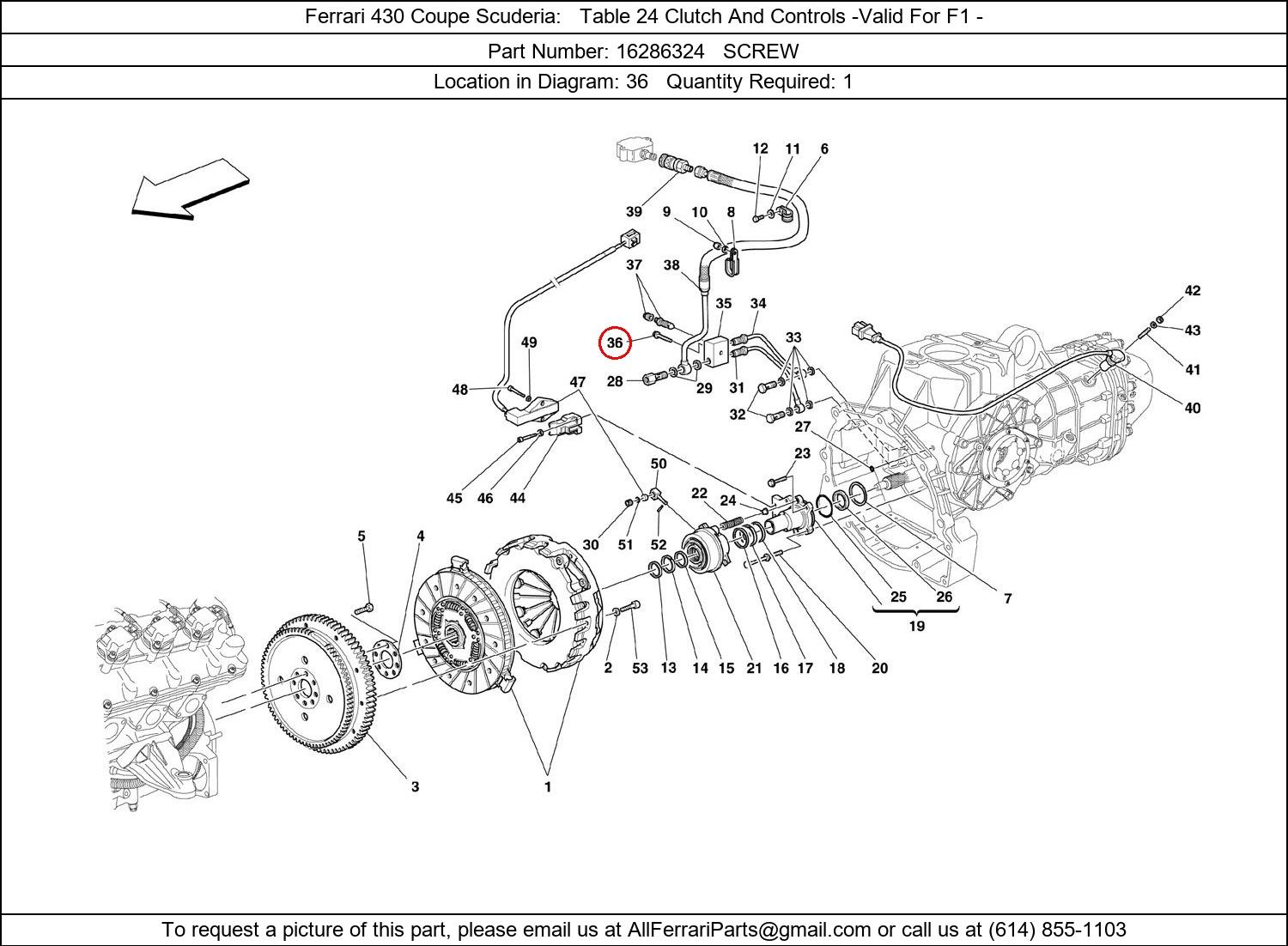 Ferrari Part 16286324