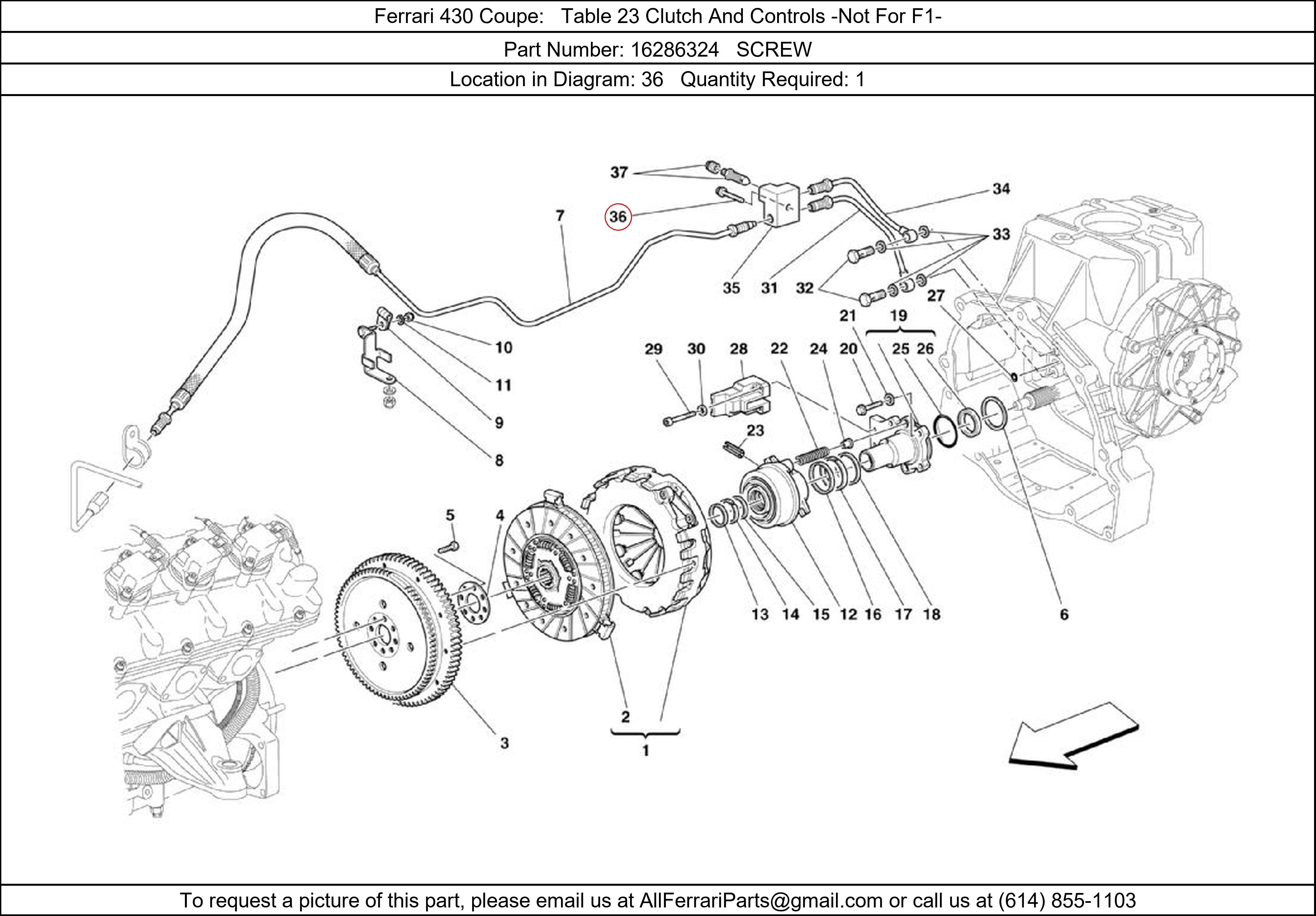 Ferrari Part 16286324