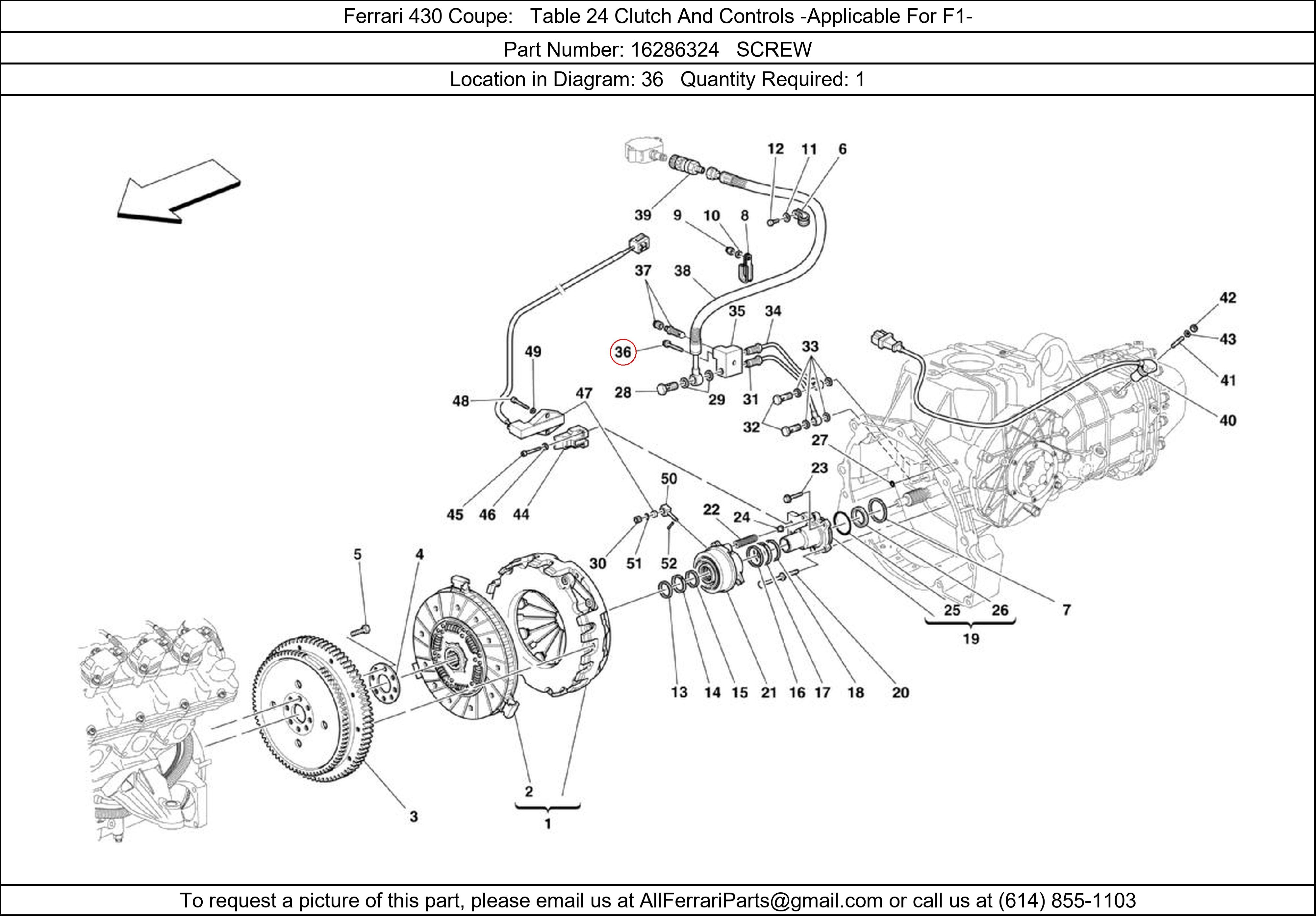 Ferrari Part 16286324