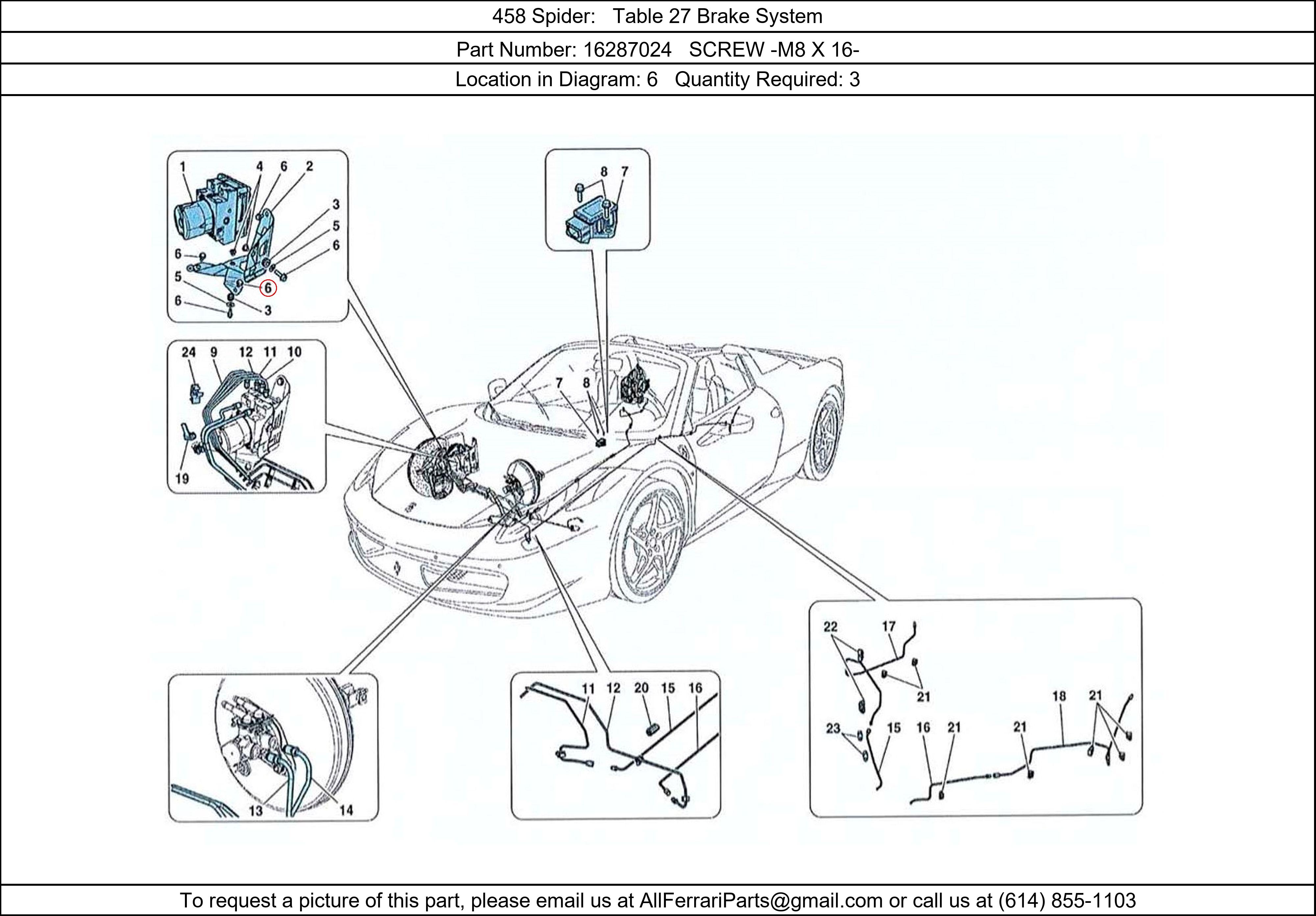 Ferrari Part 16287024