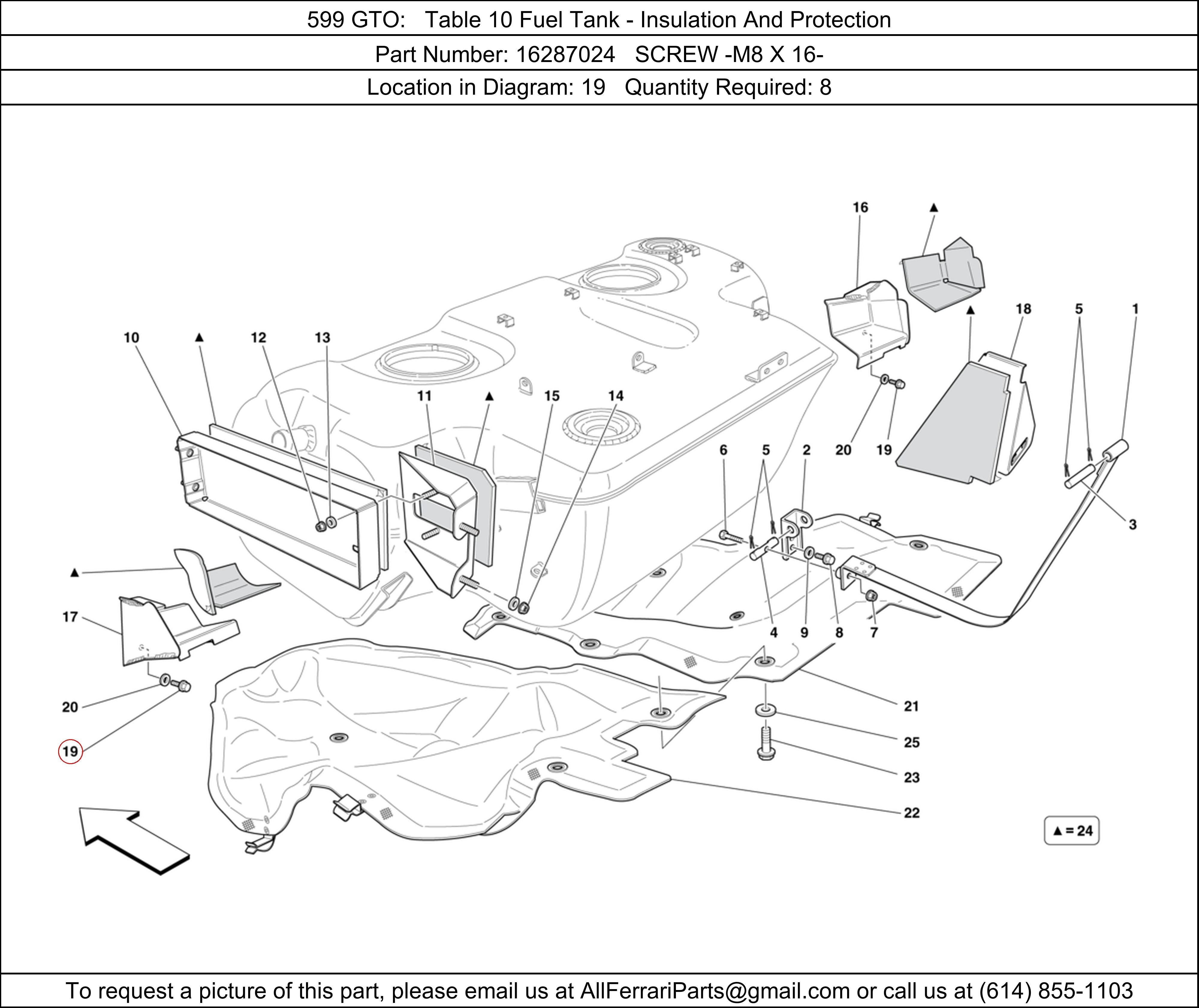 Ferrari Part 16287024