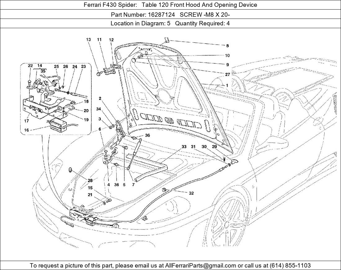 Ferrari Part 16287124