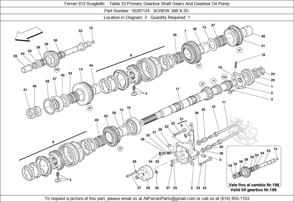 Ferrari Part 16287124