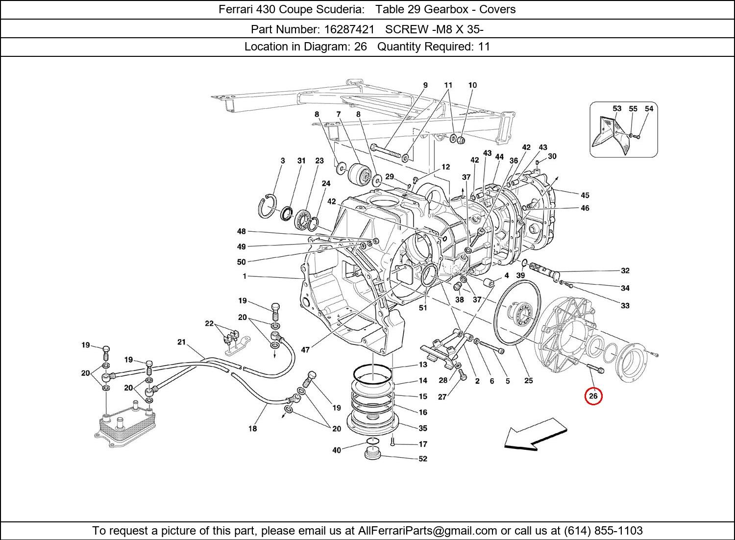 Ferrari Part 16287421