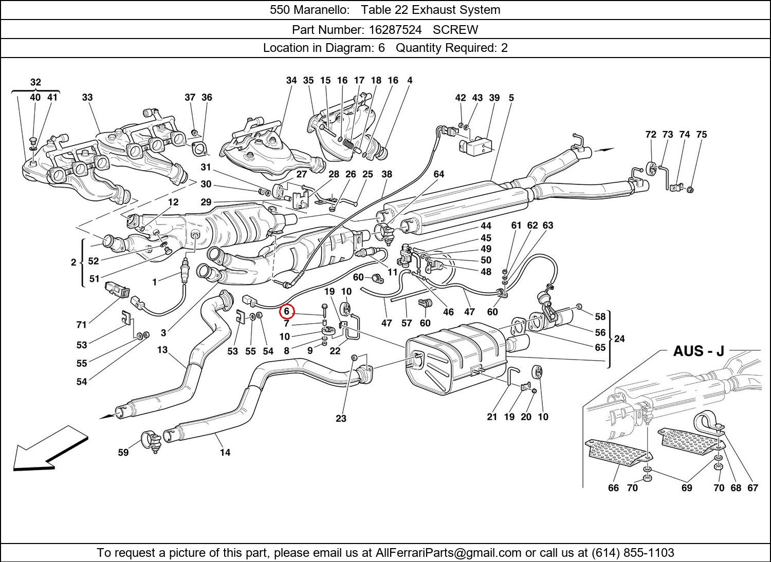 Ferrari Part 16287524