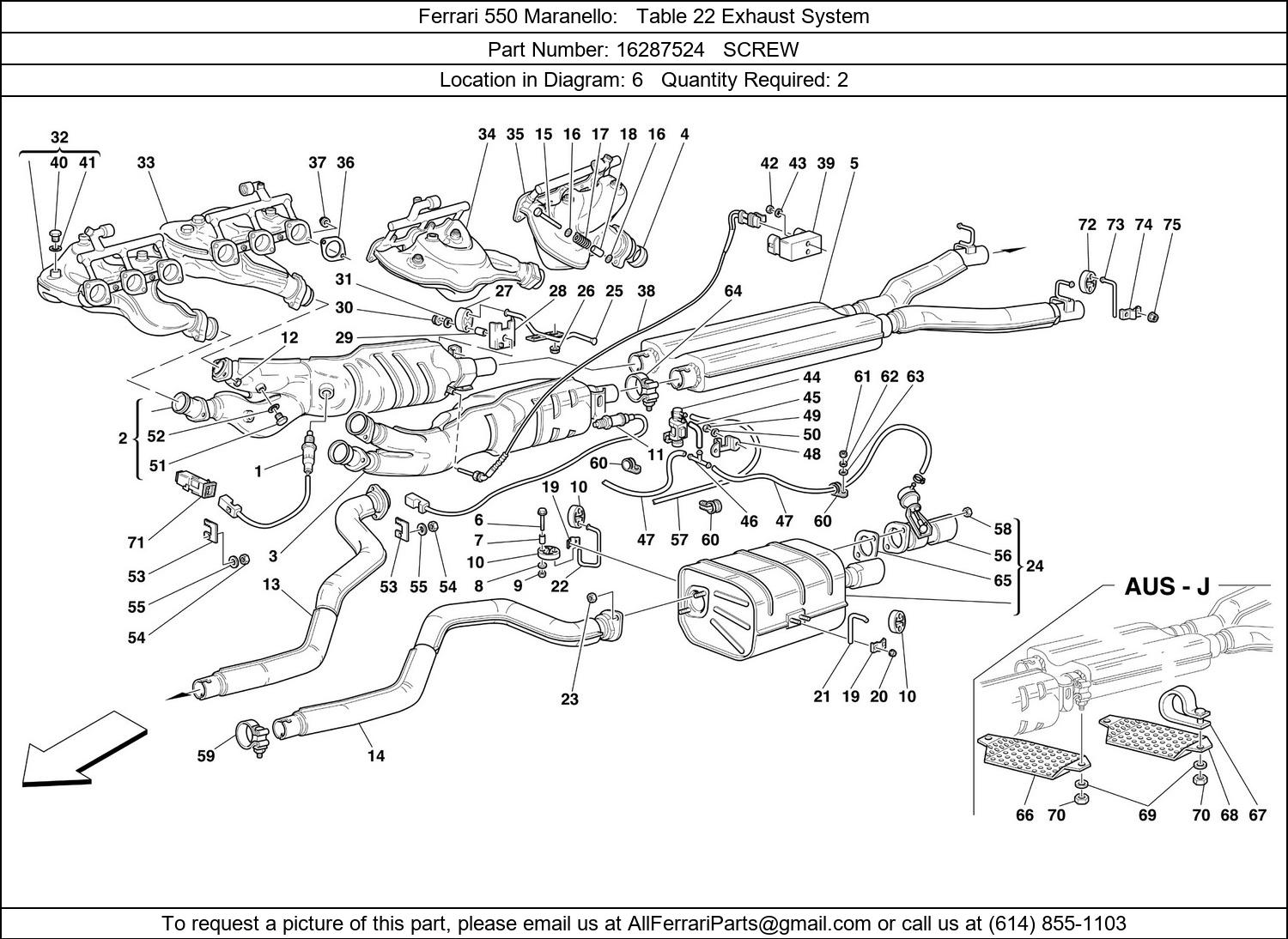 Ferrari Part 16287524